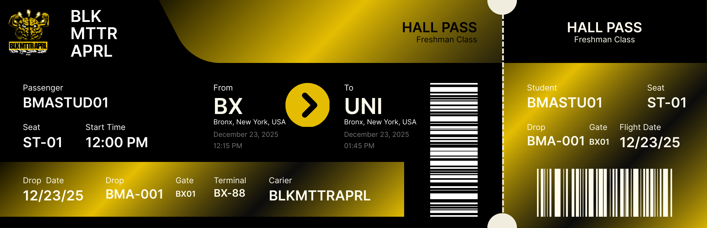 THE HALL PASS — School of Life Access